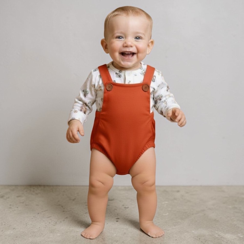 Brick Retro Romper Brick Retro Romper