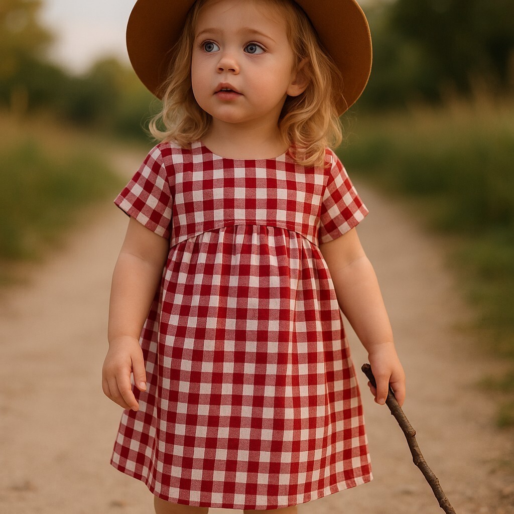 Christmas Gingham Dress Christmas Gingham Dress