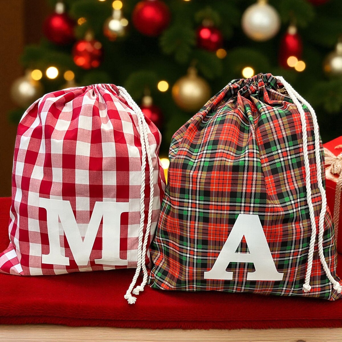 Christmas Santa Sacks Christmas Santa Sacks