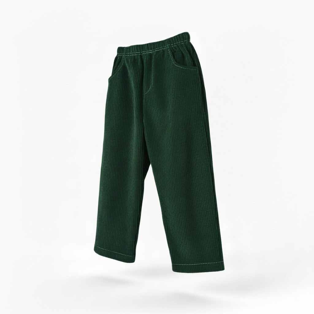 Corduroy 3 Pocket Pants Forest Green
