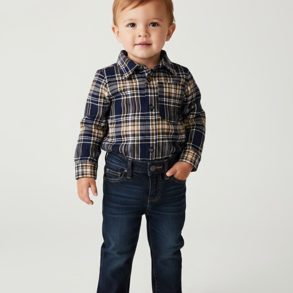 Flanel Shirt Romper Flanel Shirt Rompe