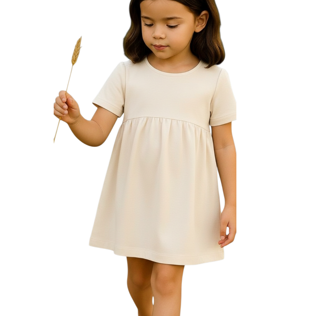 Linen Short Sleeve Dress Linen Short Sleeve Dress