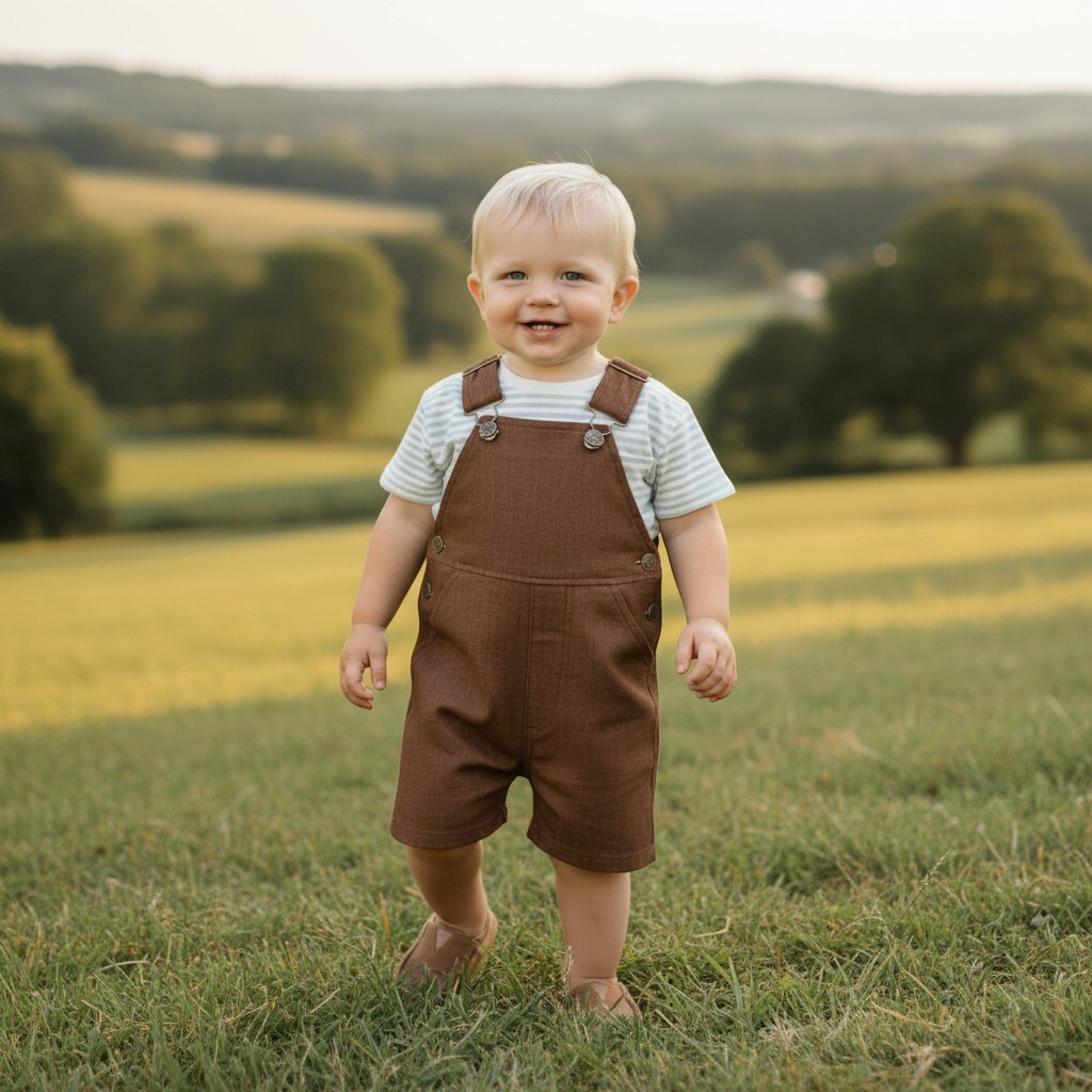 Linen shortalls Linen shortalls