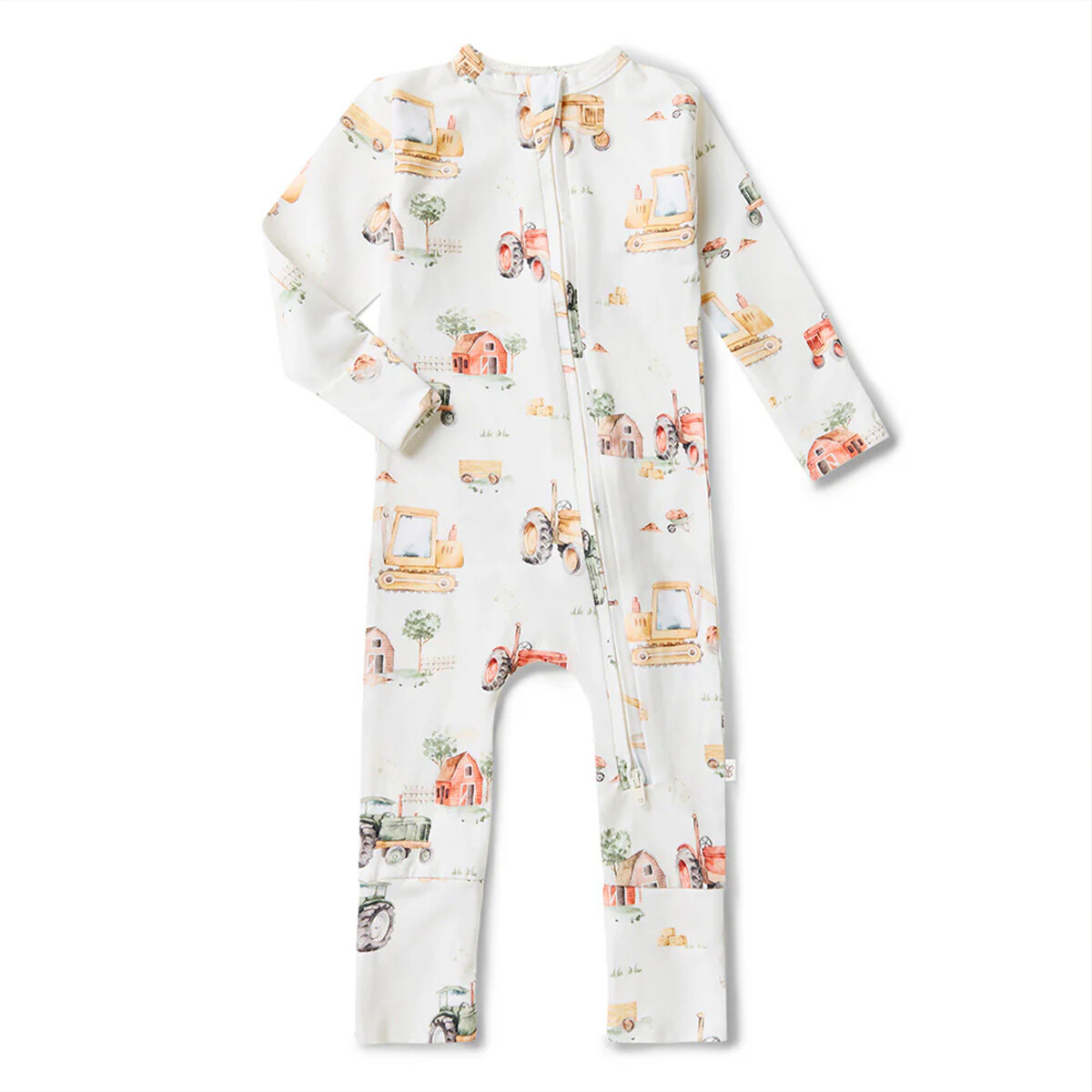 Snugglesuit Convertible Romper Butterfly Diggers & Tractors