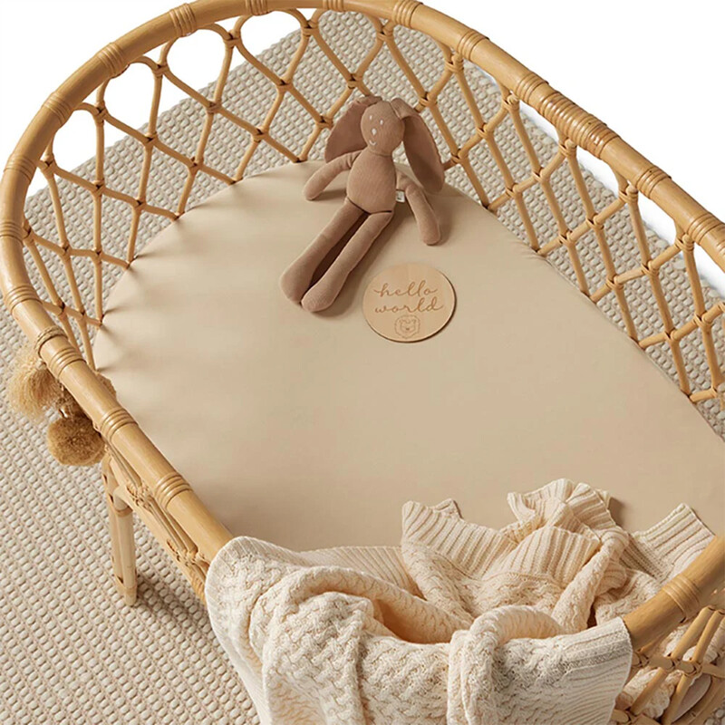 Bassinet Sheet Change Pad Cover Pebble