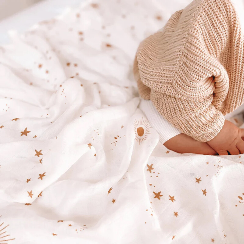 Constellation Muslin Swaddle