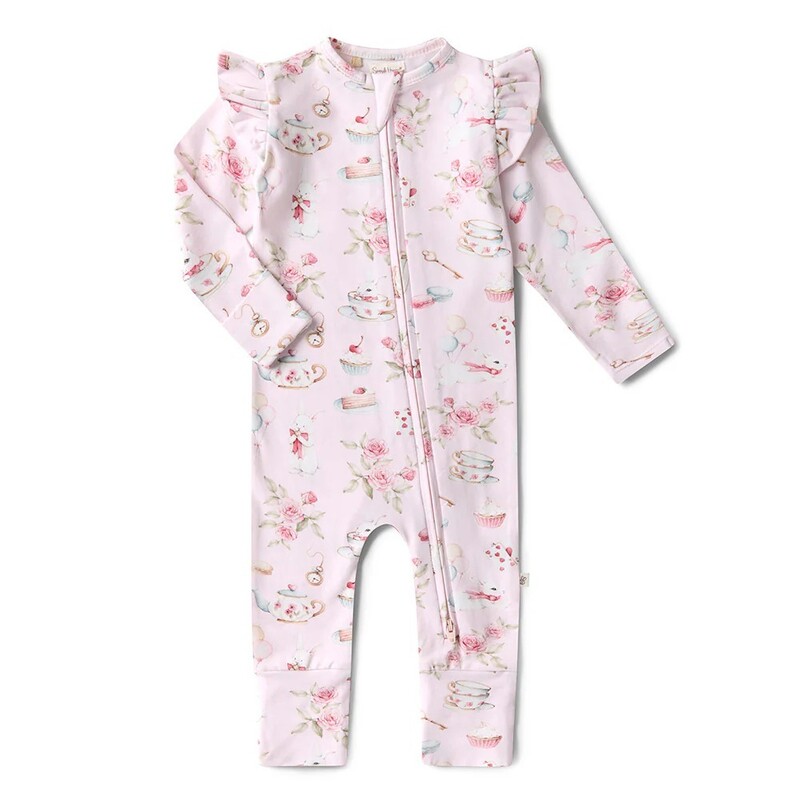 Convertible Romper Alice's Tea Party