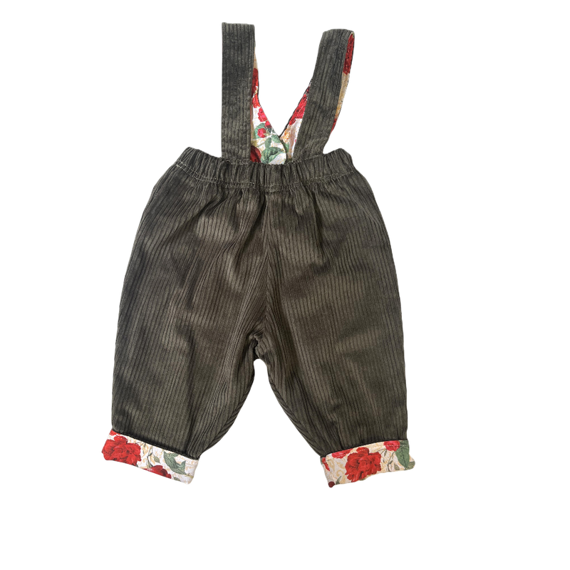 Corduroy Overalls Fully Lined