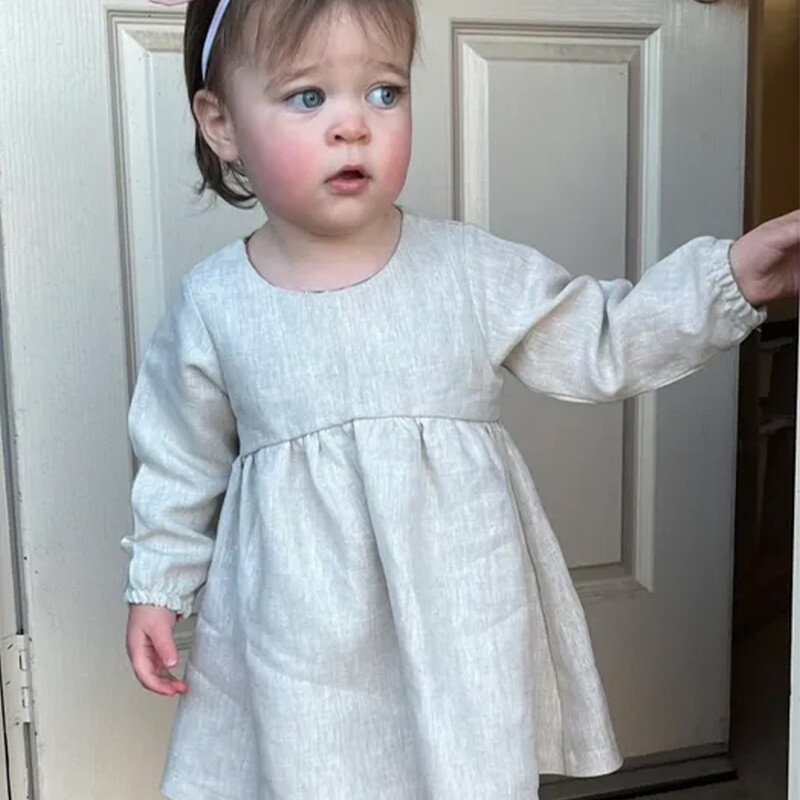 Country Garden Long Sleeve Dress