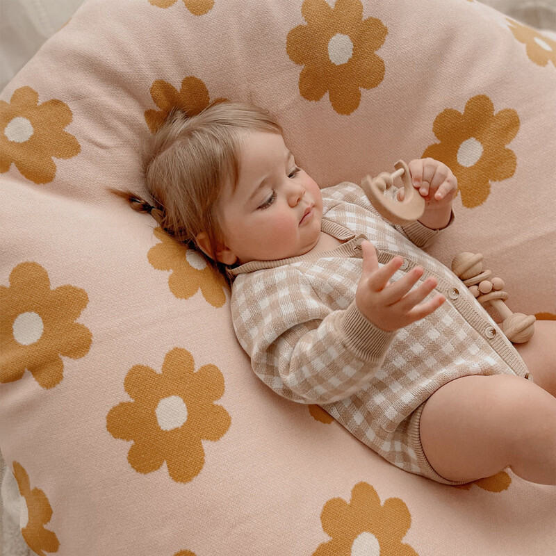 Fox and Fallow Baby Blanket