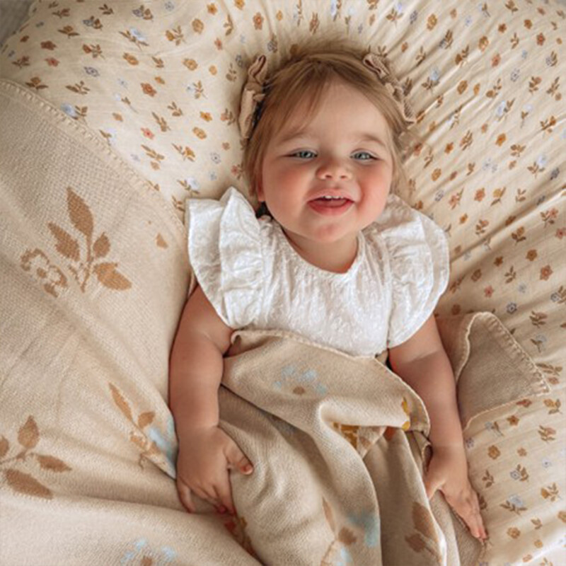 Fox and Fallow Baby Blanket