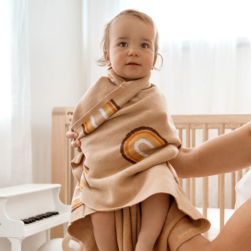 Fox and Fallow Baby Blanket