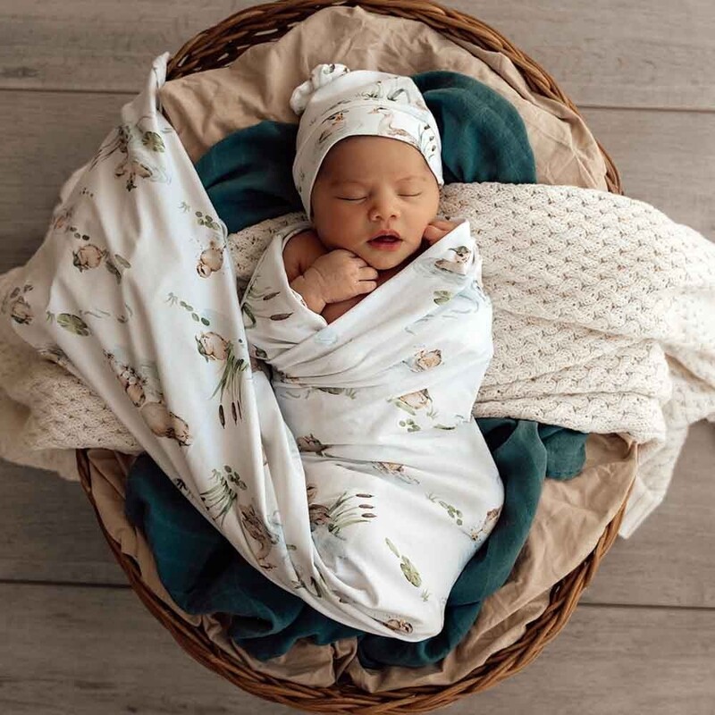 Jersy Wrap Set Duck Pond