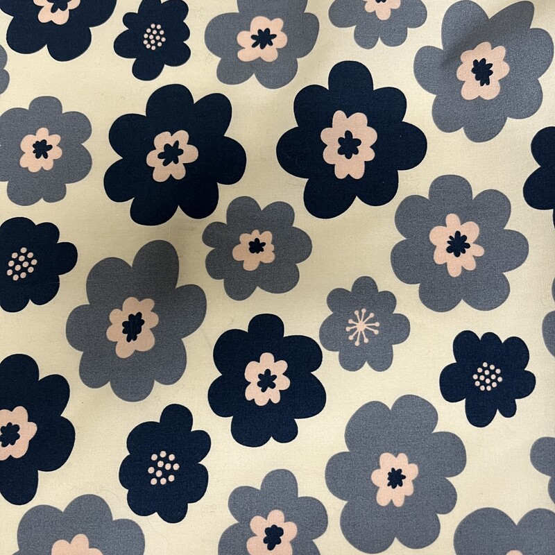 Navy and Pink Floral