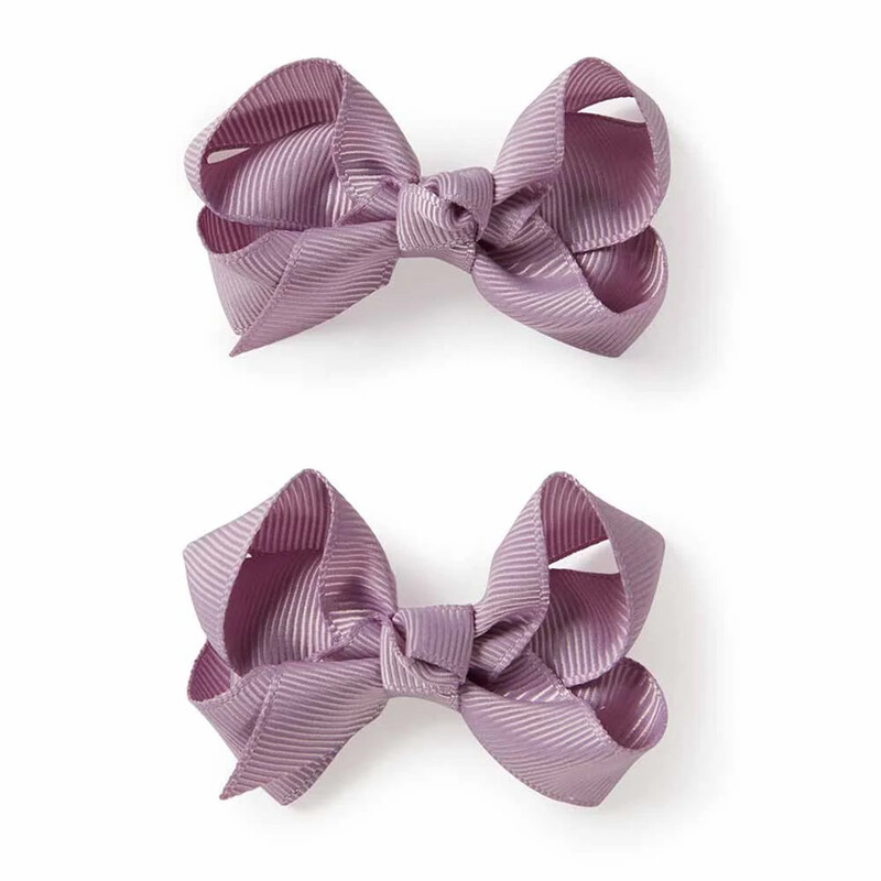 Piggy Tail Hair Clips - Lilac
