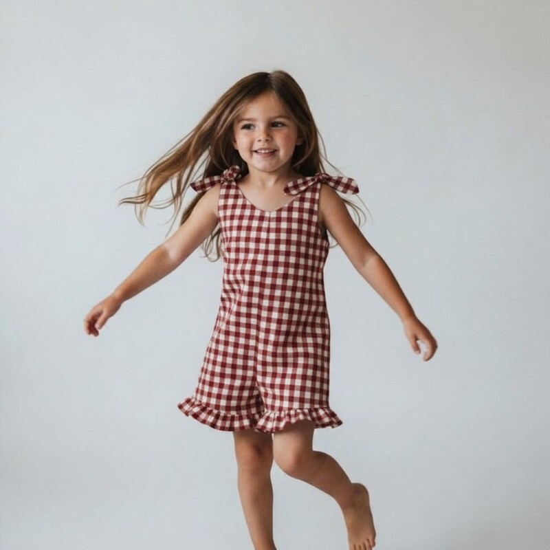 Red Playsuit