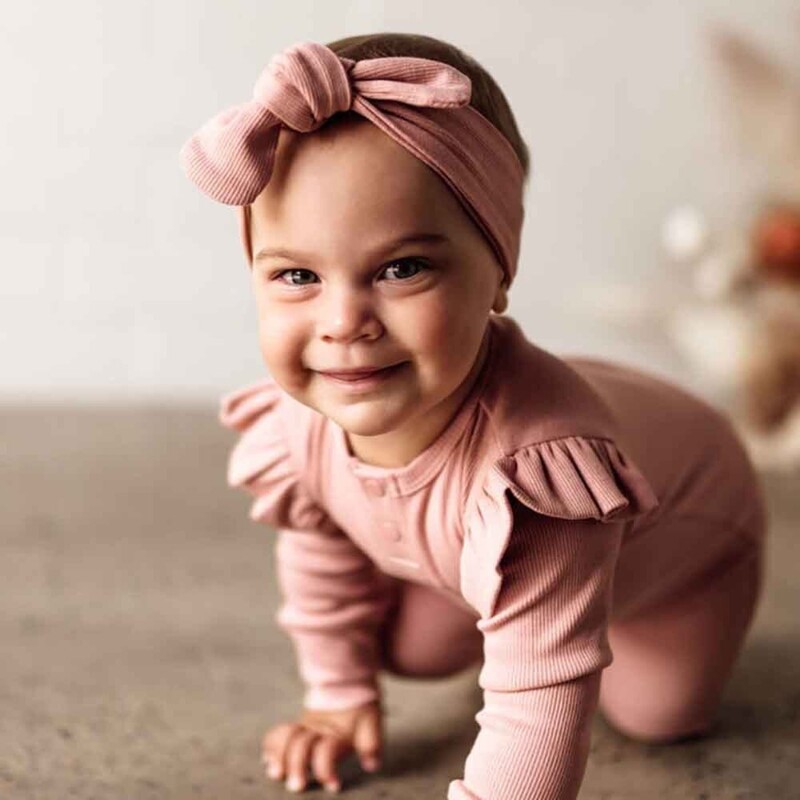 Rose - Snuggle Hunny Top Knot Headband