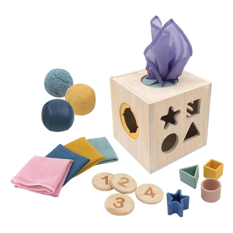 Sensory learning cube