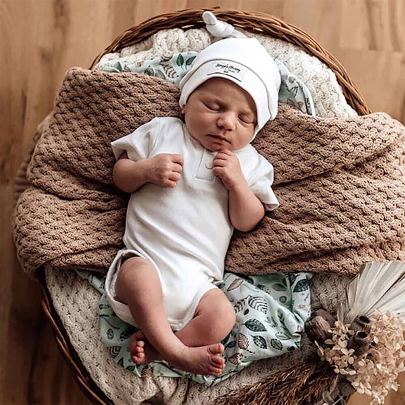 Snuggle Hunny Bodysuit Short Sleeve Milk