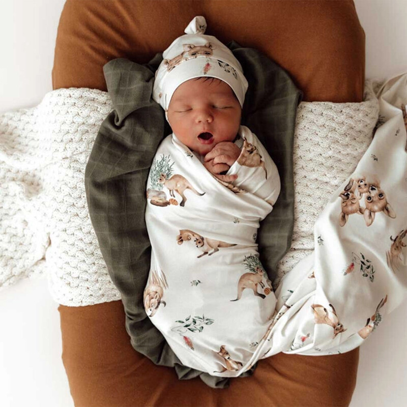 Snuggle Hunny Jersey Wrap Set Kanga