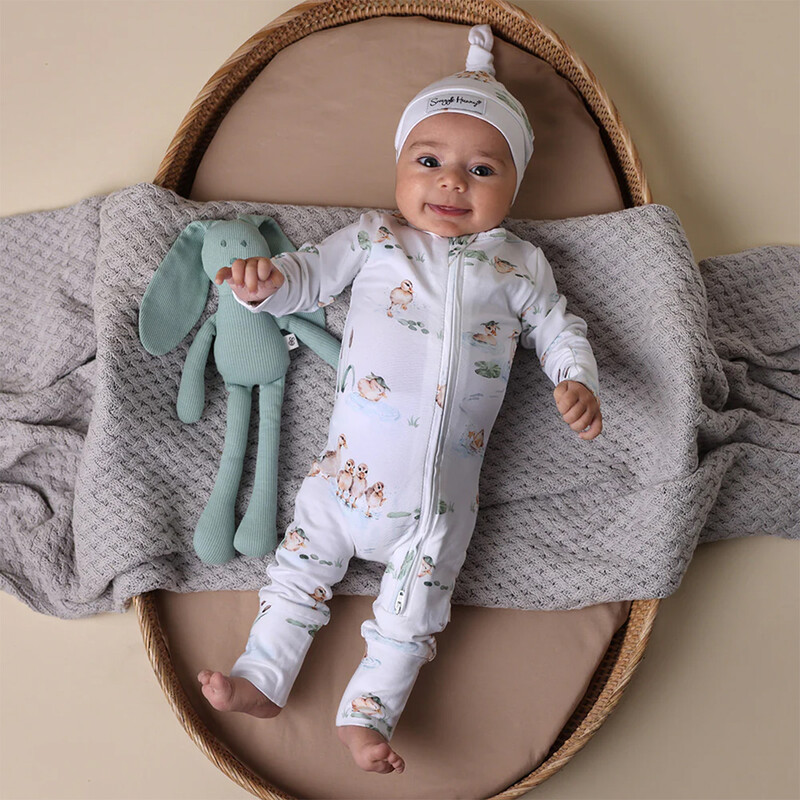 Snugglesuit Convertible Romper Duck Pond