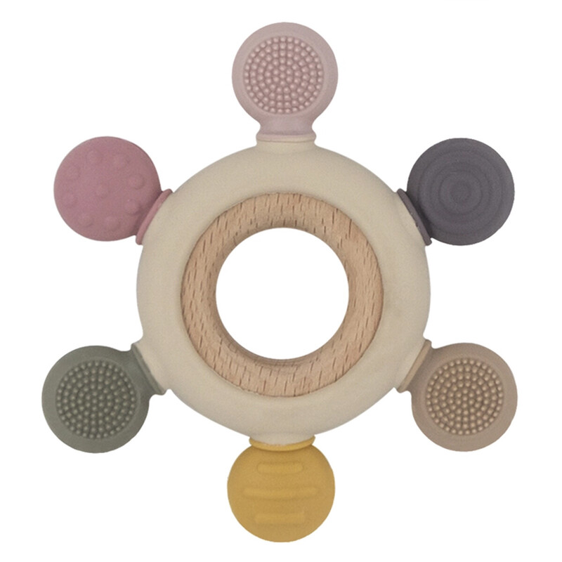 Teething wheel rose