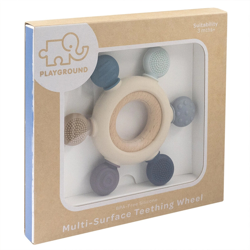 Teething wheel Steel Blue