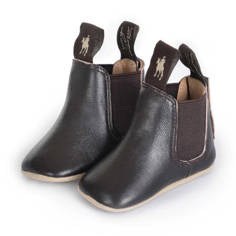 Thomas Cook Baby Booties Brown