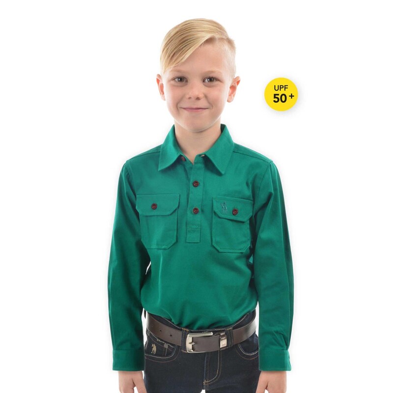 Thomas Cook Drill work Shirt Bright Green