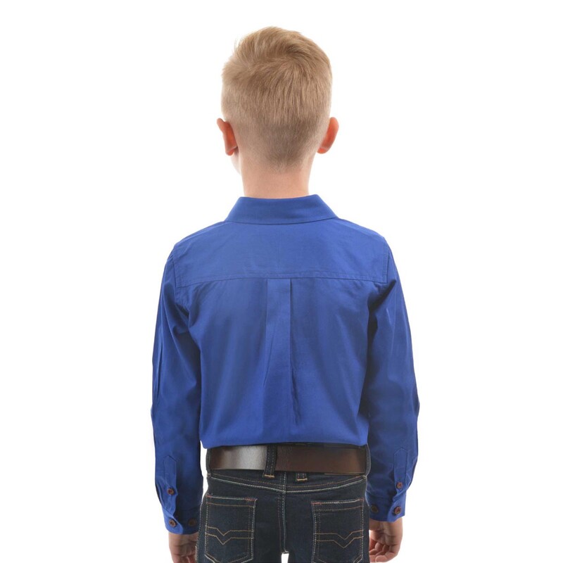 Thomas Cook Drill work Shirt Cobalt