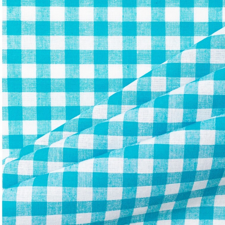Torquoise gingham
