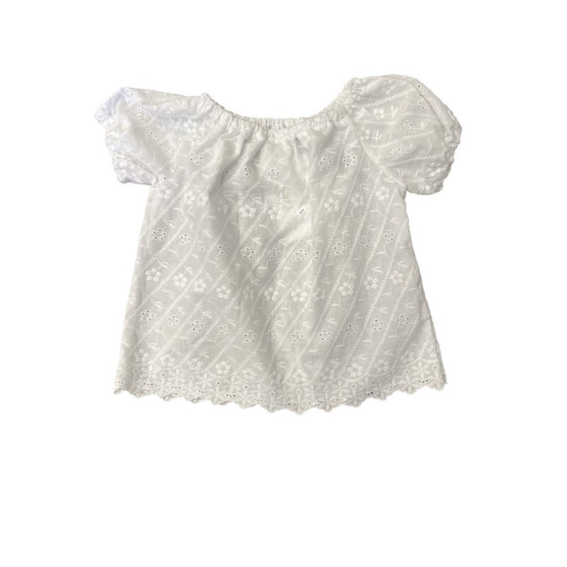 White Peasant Top